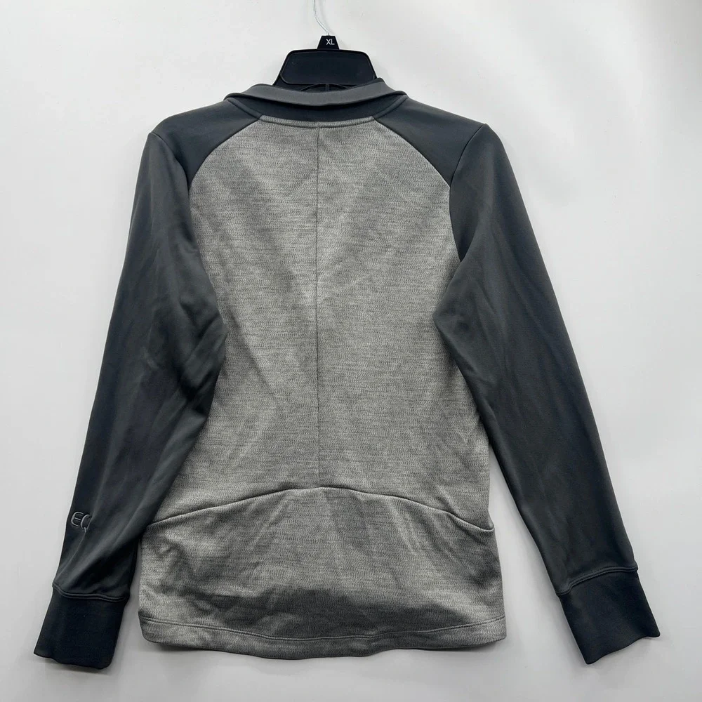Nike Golf Dri Fit Quarter Zip Pullover‎ Athletic Jacket Women's Size L Gray